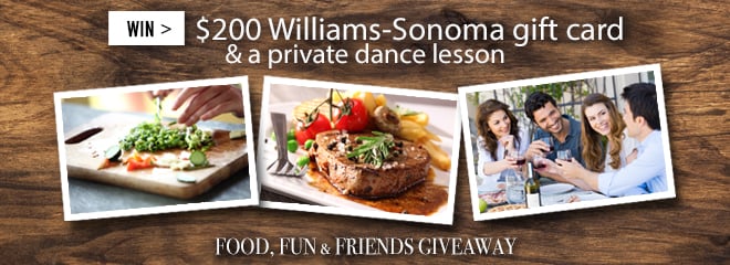 Enter to Win Our “Food, Fun, and Friends” Giveaway